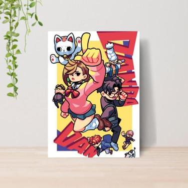 Imagem de Quadro Dan da Dan Anime A4  Placa MDF 18 - Lomi Art