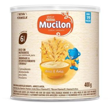 Imagem de MUCILON Arroz Aveia Lata 18x400g BR