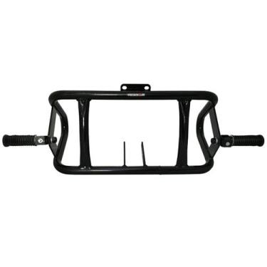 Imagem de Protetor de motor francês c/ pedaleiras preto falcon nx 400 - honda - 