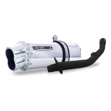 Imagem de Escape / Ponteira Coyote RS5 Boca 8 Aluminio Oval - NX Falcon 400 2006