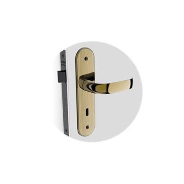 Imagem de Fechadura interna ícaro antique brass - soprano