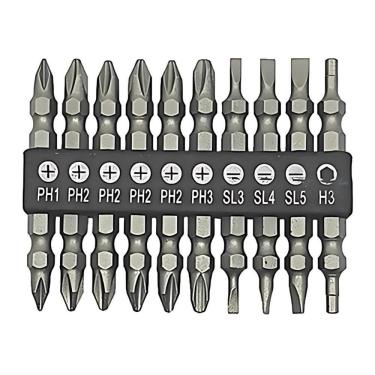 Imagem de Jogo De Bits Ponta Dupla Western Para Furadeira E