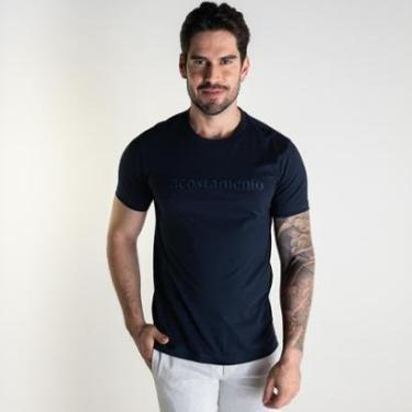 Imagem de Camiseta Acostamento Casual Embroidery Marinho-Masculino