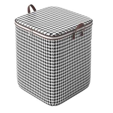 Imagem de Saco Organizador 180LPresente Perfeito para Dia das Mães Natal e Organização Doméstica Ideal Guardar Roupas Cobertores Brinquedos e Objetos Pessoais Caixa de Armazenamento Lavanderia (100L)