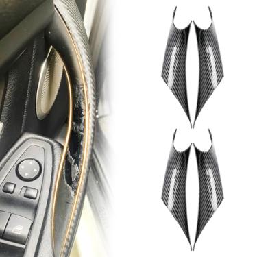Imagem de 4 peças fáceis de instalar tampa de puxador de porta interior de carro adequada para BMW 3 séries 320, 328, 330, 335, F30, F31, F34, F80, M3 e 4 séries 418, 420, 428, 435, F32, F36, F82, F83, M4 200
