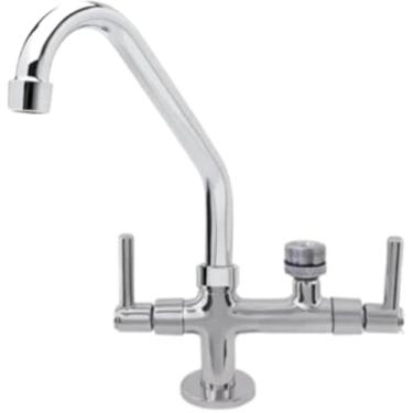 Imagem de Ouro Metais Torneira De Bancada Com Adaptador Para Filtro e Maquina De Lavar, Torneira De Bancada Com Suporte Filtro Purificador