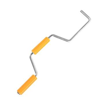 Imagem de NYTKL Enrolador de alça para reboque de mesa, rolo manual de enrolar de aço inoxidável para tiras de enrolamento, ferramenta de enrolamento portátil tiras de guincho de amarração para reboques de