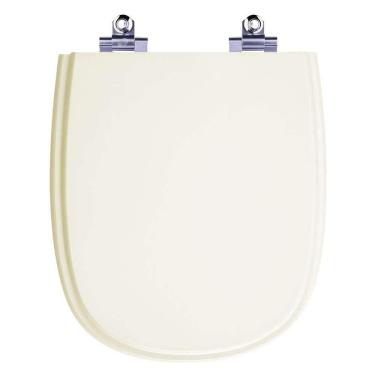 Imagem de Assento Sanitário Laqueado Soft Close Sabatini Palha (bege Claro) Para Vaso Icasa