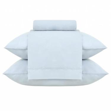 Imagem de Jogo de Cama Queen 200 fios Buddemeyer Gran Percalle Classic Azul