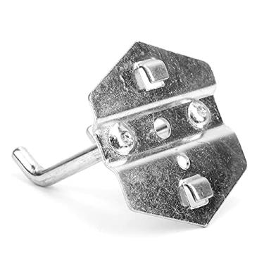 Imagem de Cryfokt Rack de Armazenamento de Ferramentas de Hardware de Garagem Resistente Conjunto de Gancho de Pegboard Superfície Lisa 75x6mm (50*￠6mm)