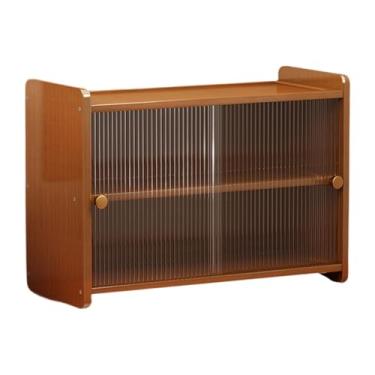 Imagem de WeiLaiKeQi Armário de Portátil em Bambu para Pia, Organizador de Mesa Que Economiza Espaço, Ideal para Cozinha, Banheiro E Estilo Rústico, 35x20x34cm