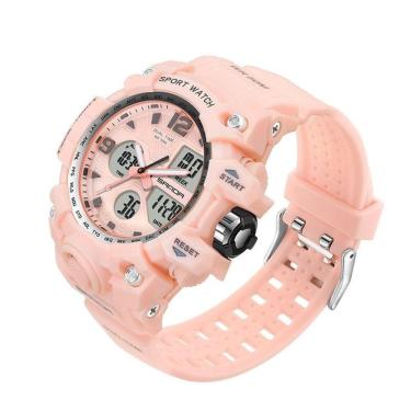 Imagem de Relógio analógico digital feminino esportivo sanda à prova d`água