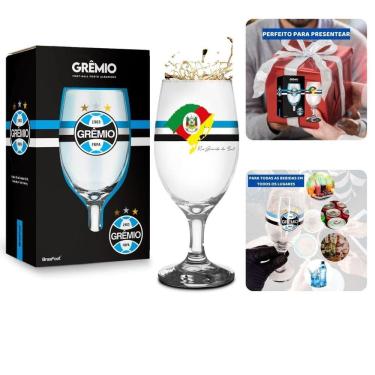 Imagem de Taça Tulipa Windsor Vidro 330Ml Cerveja Vinho Chopp Time