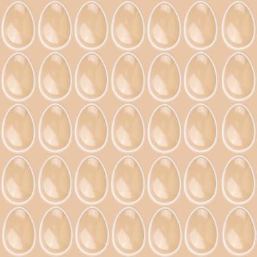 Imagem de 20 peças de capa transparente em forma de ovo de páscoa/balões para fazer cartões, plástico translúcido dimensional bufante para janela, blister, adesivo, cúpula, para artesanato, scrapbook, decoração