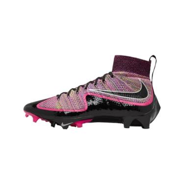 Imagem de Nike Chuteira de futebol masculina Vapor Edge 360 (FQ0235-400, alumínio/cinza futebol/branco), Preto/Rosa Hiper/Prata Metálica, 40