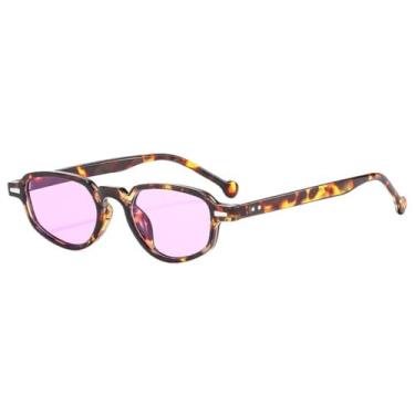 Imagem de Óculos de sol retrô com personalidade, óculos de sol com protetor solar, estilo arroz, moda masculina e feminina, óculos para fotografia de rua, UV400 (C-5zi)