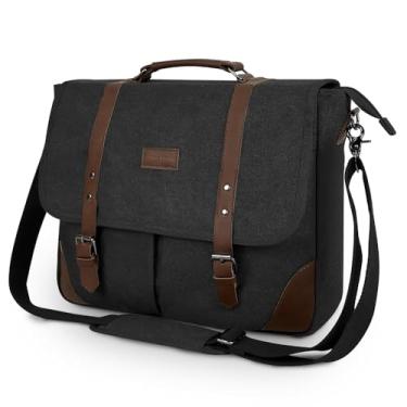 Imagem de Bolsa carteiro de lona vintage