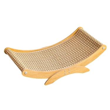 Imagem de IEUDNS Arranhador para gatos, cama de rede para gatos, cadeira de descanso, proteção para móveis, sofá, cama, arranhador, almofada leve para arranhar, Estilo de Tapete Legal