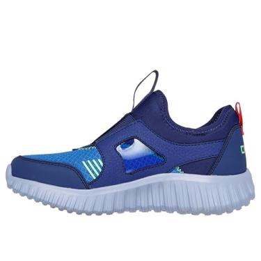 Imagem de Skechers Tênis infantil Depth Charge 2.0-Techno Point, Azul marinho/multi, 11.5 Little Kid