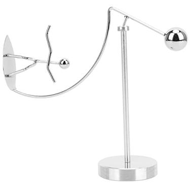 Imagem de KIMISS Berço de Pêndulo de Newton Brinquedo Homenzinho - Decoração de Mesa E Onal para Casa E Escritório | Brinquedo de Bolas Balanceadas de Metal para Relaxamento E Aprendizagem (#11)