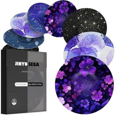 Imagem de 20 capas de sensor para Libre 3 e Lingo à prova d'água, adesivos para Lingo, protetor CGM à prova de suor, dura 14 dias (Sereneglow, Libre 3)