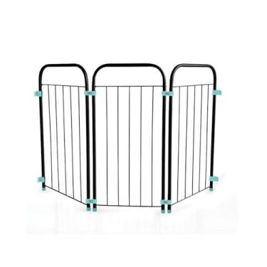 Imagem de Portão Cercado Portátil Dobrável Multiuso para Pet, Grade de Proteção Versátil, 35 a 106cm,