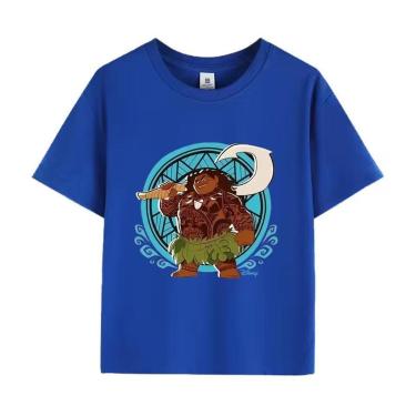 Imagem de Camiseta Infantil Anzol de Maui Semideus Filme Moana Disney-Unissex