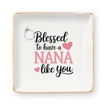 Imagem de Bicfuiot Presentes de Natal para avós, Dia das Mães, Dia das Mães, Dia dos Namorados, Páscoa, Avós, Avós, Natal, Jóias, Bandeja de pratos