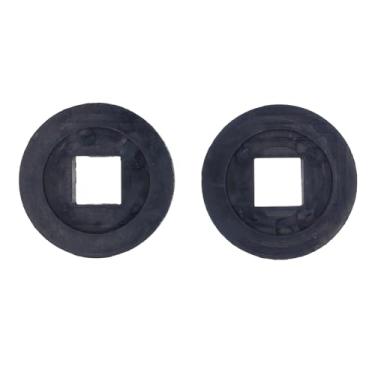 Imagem de Ymiko Roda Motriz de Borracha de 2 Peças para Máquina de Cabo, Roda de Substituição de Polia Estável Compatível Com Equipamento de Exercício Lasher C C2 J J2, Peças de de Cabo de Fitness