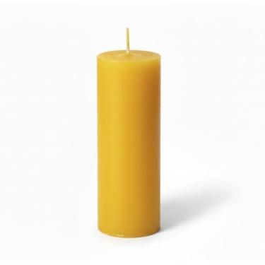 Imagem de 1 Vela Votiva De 7 Dias 260g Amarela Unidade Umbanda/Candomblé - Oferta