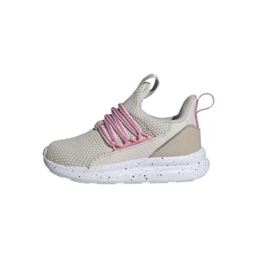 Imagem de Adidas Tênis infantil unissex Lite Racer Adapt 7.0, Alumina/Bliss Pink/Wonder Bege, 22