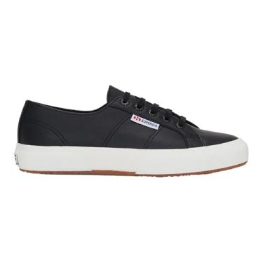 Imagem de Superga Tênis unissex adulto 2750 Nappa, Preto/Favorio, 8.5 Women/7 Men