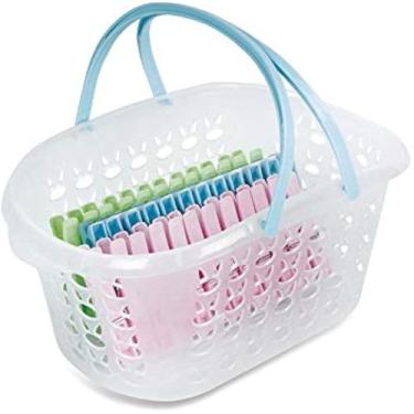 Imagem de Organizador portatil de roupa, pendurar e secar com fixador resistente, compacto