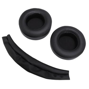 Imagem de Cryfokt Kit de Substituição de Headset para Jogos Virtuoso Almofadas de Ouvido e Faixa de Cabeça Duráveis ​​para Maior Conforto e Isolamento de Ruído para Jogadores e Amantes de Música Almofadas de