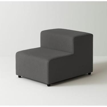 Imagem de Escadas para Pet Cachorro Gato 2 Degraus - Mais Segurança para seu Gato ou Cachorro Acessar o Sofá(Cinza)