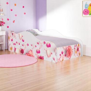 Imagem de Cama Infantil Glow Infantil Glow Rosas