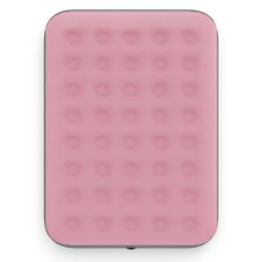 Imagem de Colchão Inflavel De Casal Com Bomba Multiuso Rosa + Bolsa - Teko