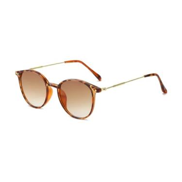 Imagem de Óculos de Sol Femininos Elípticos Retrô, Óculos de Sol para Mulher, Moda Óculos de Sol para Dirigir, Proteção UV400, Oculos De Sol, A2, 1 peça
