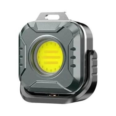 Imagem de Lanterna Mini LED COB Recarregável Multifuncional Luz De Trabalho Port