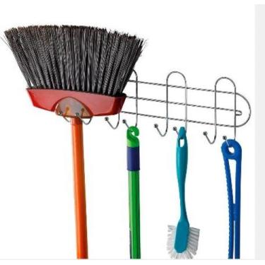 Imagem de Porta Vassouras Com Esferas Cromado - Arthi