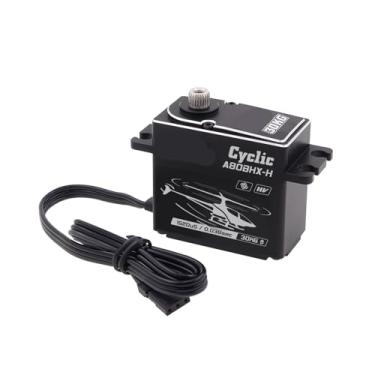 Imagem de Servo A80BHP-H 18,5 kg HV Fast Brushless Digital para RC 570-800 tamanho 450-700 classe helicópteros (A80BHX-H cíclico)