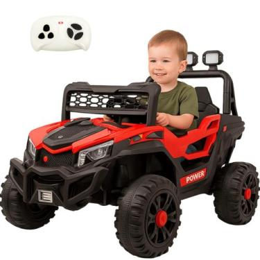 Imagem de Carro Eletrico Bang Toys UTV Volt-4 Vermelho 12V Controle