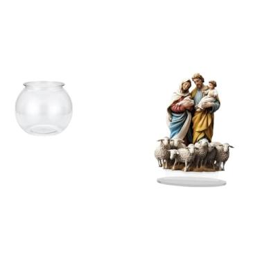 Imagem de Whtkoph Vaso Aquário de Acrílico Transparente para Mesa, Escritório, Decoração, Presente DIY Exclusivo, Lareira de Natal