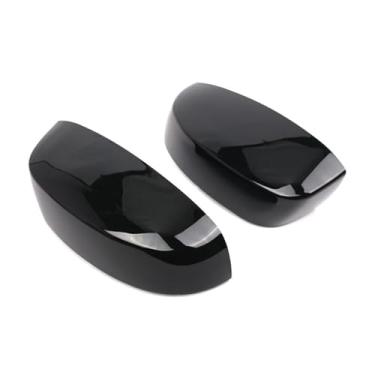 Imagem de Compatível com conjunto de espelho Chevrolet Avalanche, caixa de espelho reverso, acessório de espelho automático(Bright Black)