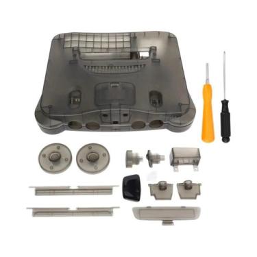 Imagem de Carcaça Substituta Translucida Em 7 Cores Para Console De Videogame Re