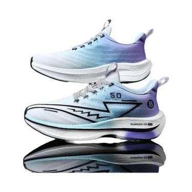 Imagem de Tênis De Corrida Masculino Com Placa De Carbono Leve Antiderrapante Pa