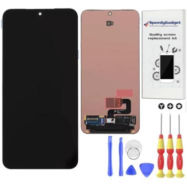 Imagem de [Qualidade original] Substituição de tela para Samsung Galaxy S25 - Kit de substituição de qualidade OEM versão EUA com tela AMOLED de 6,2 polegadas, digitalizador de toque com moldura preta, montagem