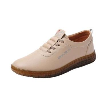 Imagem de Sapatos Femininos De Couro Legítimo Confortáveis E Elegantes Para Prim