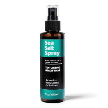 Imagem de Berlaney Spray De Sal Marinho Para Cabelos Masculinos E Femininos 140 Ml - Texturização Volume A Seco, Cachos Ondas Praia