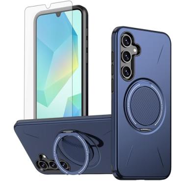 Imagem de Asuwish Compatível com A16/A17 4G/5G Capa de telefone KP EUA Azul